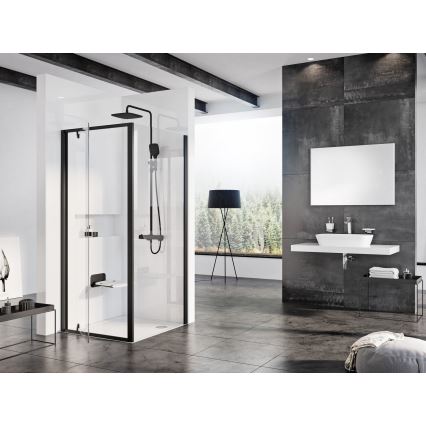 Ravak B8F0000060 - Відкидне душове сидіння OVO чорне