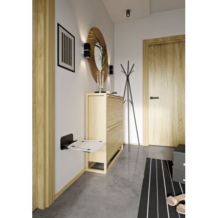 Ravak B8F0000060 - Відкидне душове сидіння OVO чорне