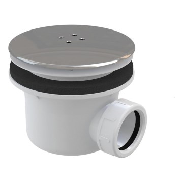 Ravak X01314 - Сифон для душового піддону, діаметр 11,6 см, блискучий хром