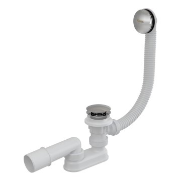 Ravak X01377 - Сливно-переливной комплект для ванны, полированный хром