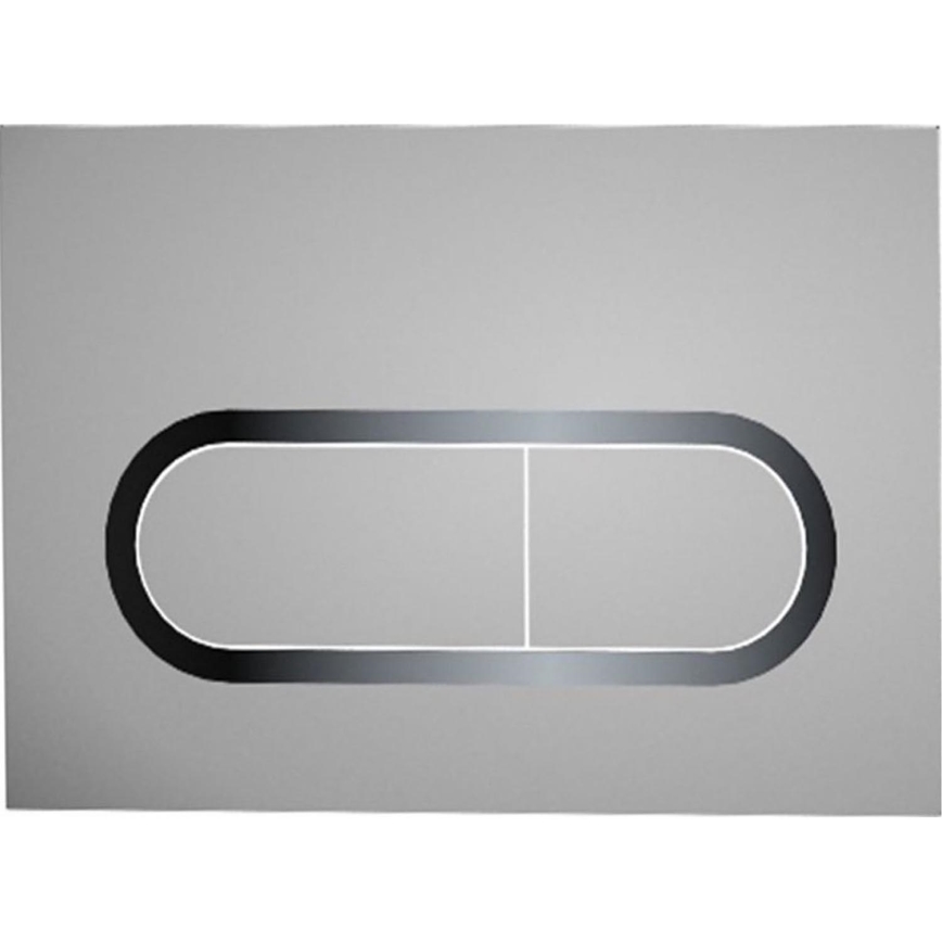 Ravak X01454 - Кнопка смыва CHROME 24,7x16,5 см матовый хром