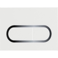 Ravak X01455 - Кнопка смыва CHROME 24,7x16,5 cm белая