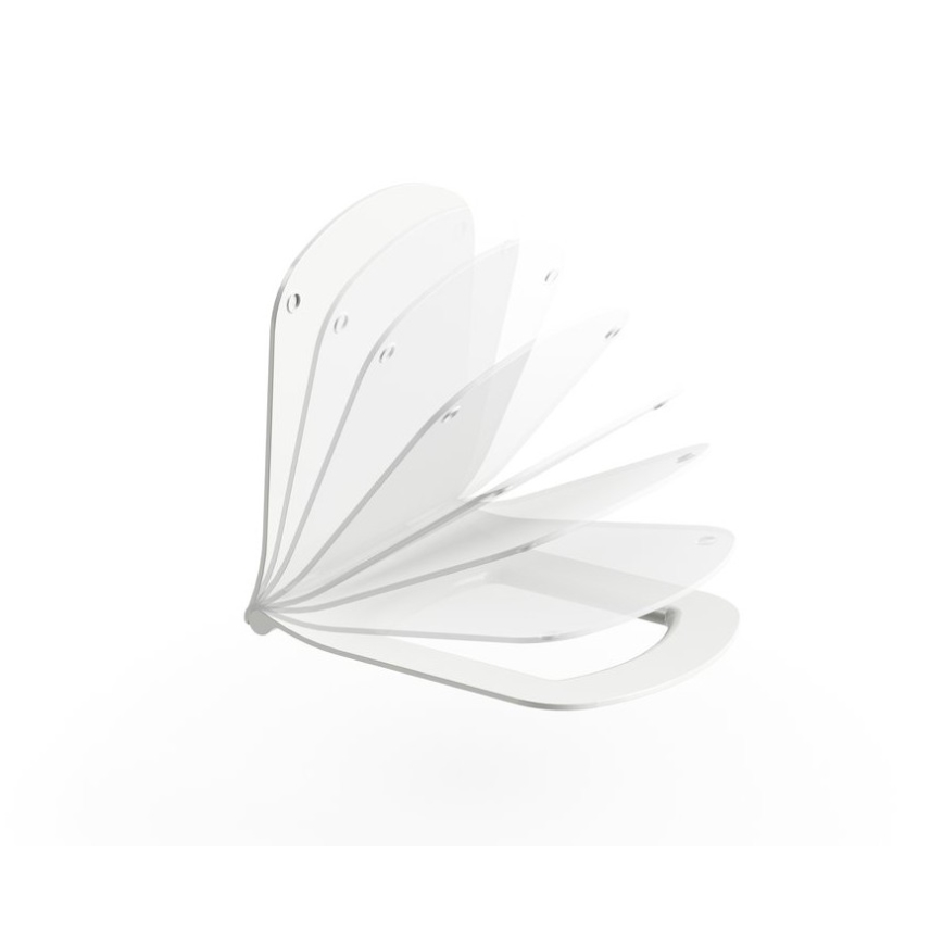 Ravak X01671 - Підвісний унітаз безободковий CLASSIC кераміка/білий