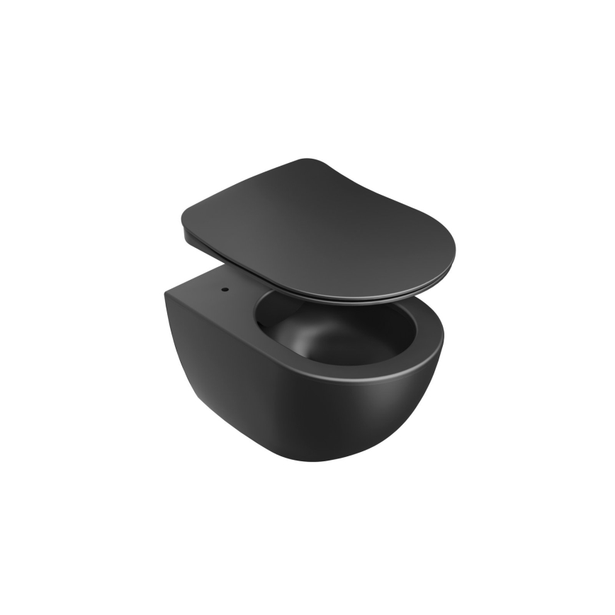 Ravak X01795 - Сиденье для унитаза SoftClose CHROME, чёрное