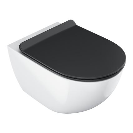 Ravak X01862 - Сидіння для унітазу SoftClose VITA SLIM чорне