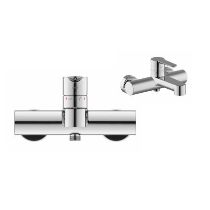 Ravak X070115 - змішувач для ванни PURI, глянцевий хром