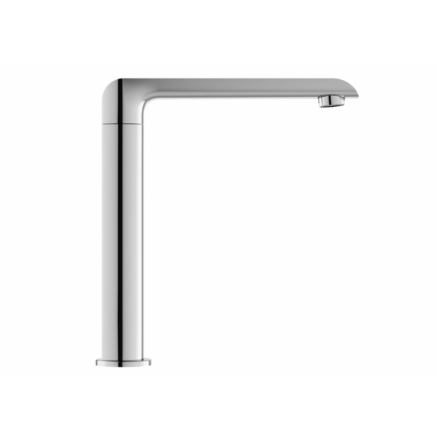 Ravak X070125 - смеситель для умывальника/кухонной мойки FLAT 26,2 см, глянцевый хром