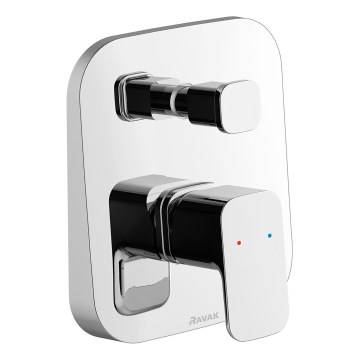 Ravak X070136 - вбудований душовий змішувач FREE, блискучий хром