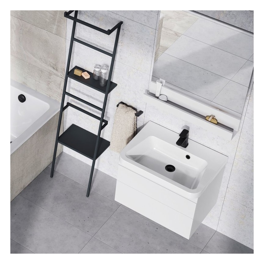 Ravak X070148 - Змішувач для умивальника FREE 14,4 см чорний