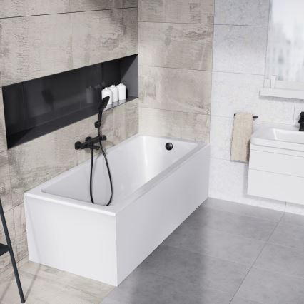 Ravak X070152 - смеситель для ванны FREE, черный