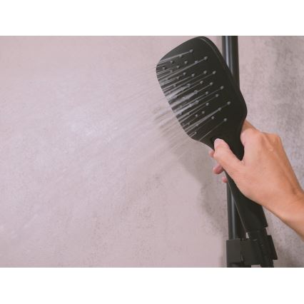 Ravak X070160 - Душевой комплект с термостатическим смесителем FREE чёрный