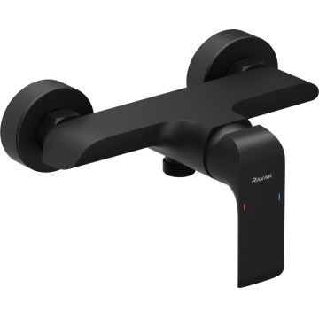 Ravak X070177 - Душевой смеситель FLAT матовый чёрный