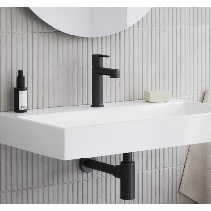 Ravak X070181 - Змішувач для умивальника PURI 19,1 см чорний