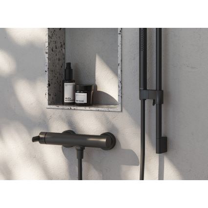 Ravak X070187 - Душовий змішувач PURI чорний