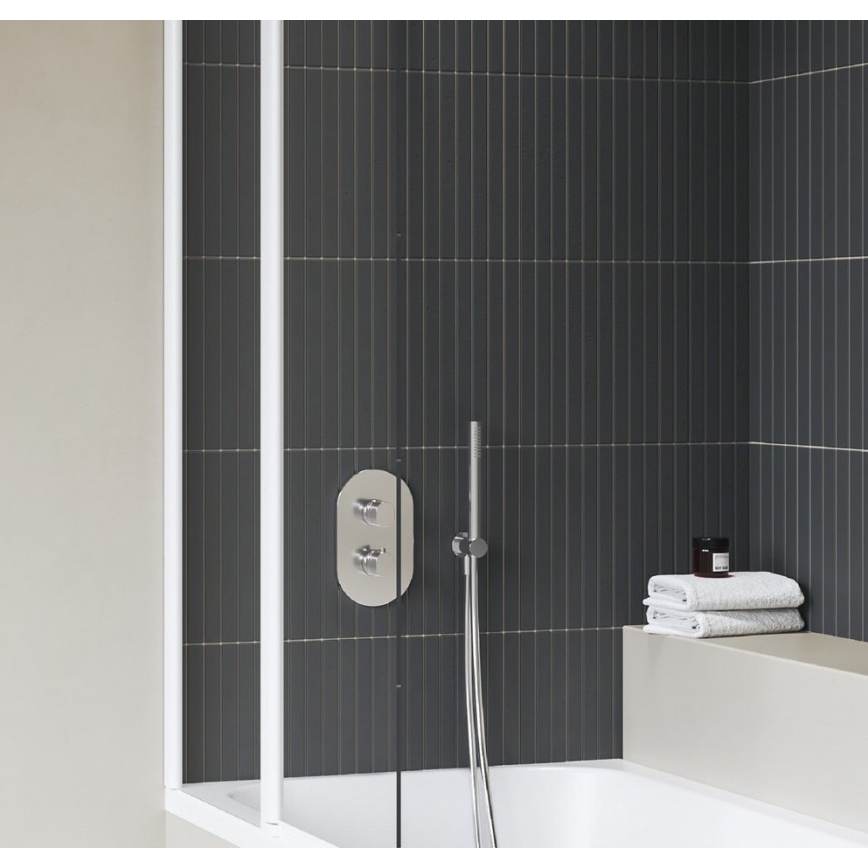 Ravak X070457 - Термостатический душевой смеситель для встраиваемой установки CHROME полированный хром