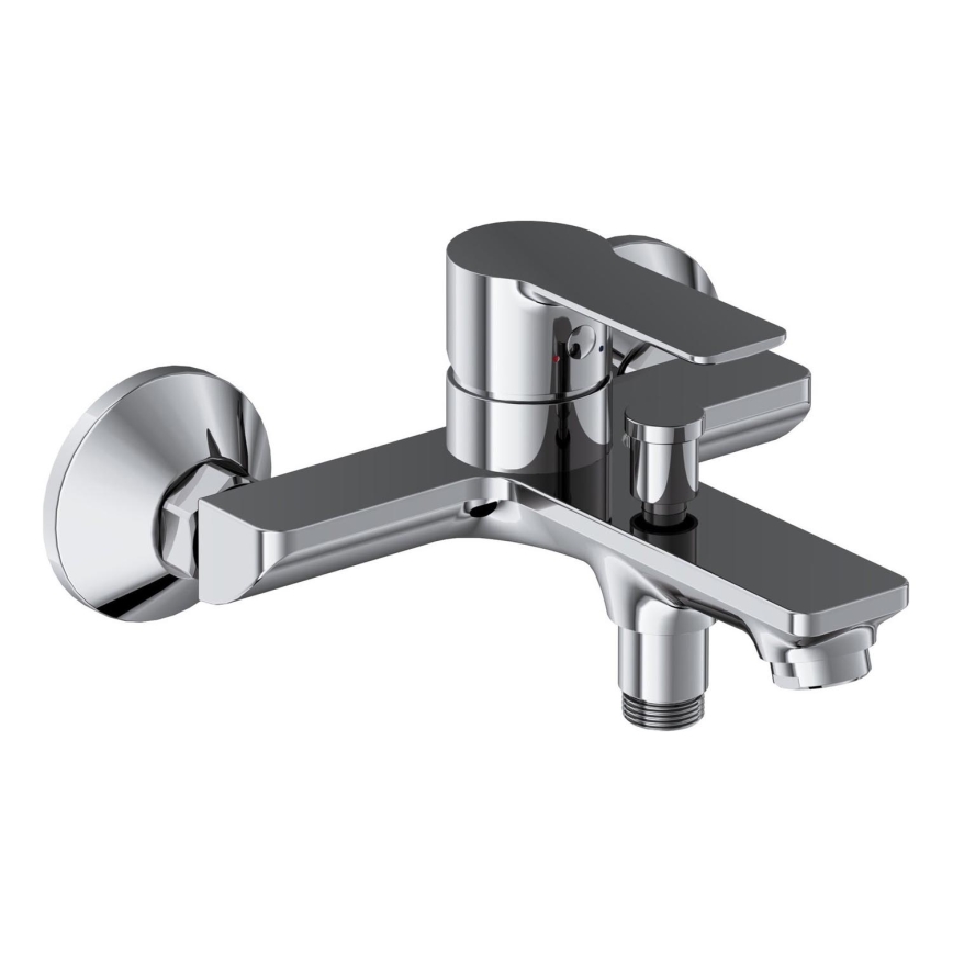 Ravak X070485 - змішувач для ванни SOLAR, глянцевий хром