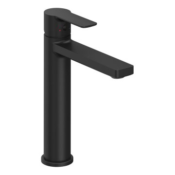 Ravak X070489 - Змішувач для умивальника SOLAR 23 см чорний