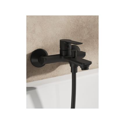 Ravak X070491 - Смеситель для ванны SOLAR чёрный