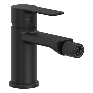Ravak X070493 - смеситель для биде SOLAR, чёрный