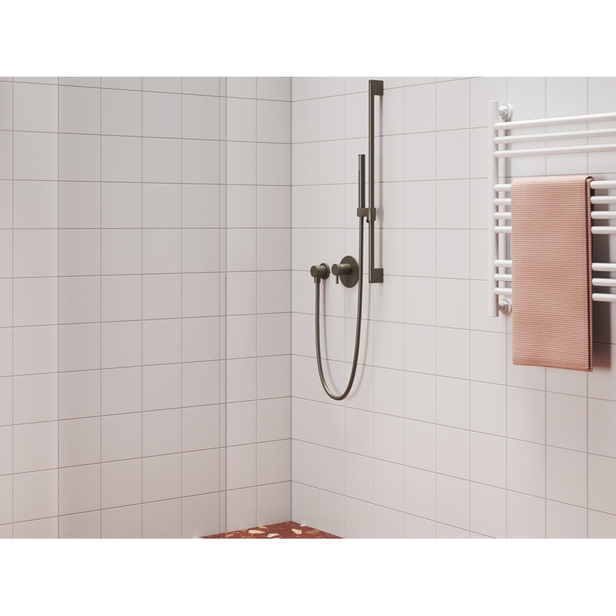 Ravak X07P694 - Ручний душ, шліфований графіт