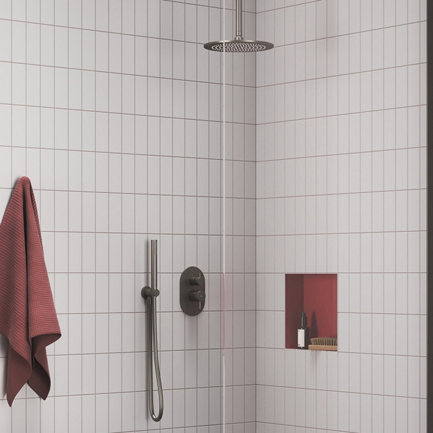 Ravak X07P694 - Ручной душ сатинированный графит