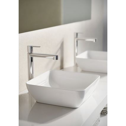 Ravak XJX01138001 - Накладная раковина UNI SLIM 38x38 см, керамическая, белая