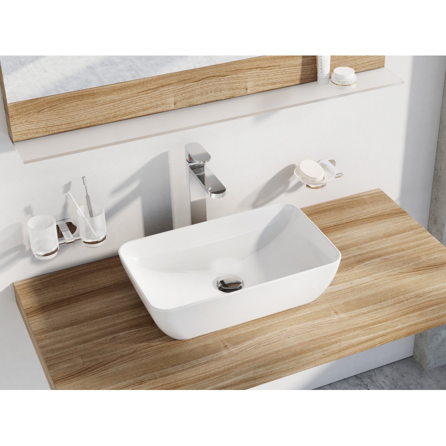 Ravak XJX01150001 - Умивальник на стільницю UNI SLIM 50x31 см кераміка/білий