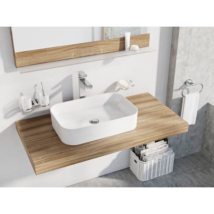 Ravak XJX01155002 - Умивальник на стільницю CERAMIC SLIM 55x37 см кераміка/білий