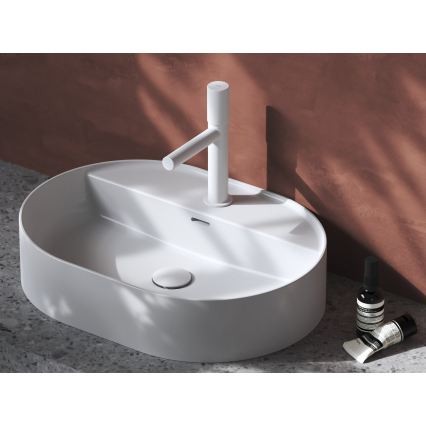 Ravak XJX01155003 - Накладна раковина CERAMIC SLIM 55x40 см, кераміка/біла