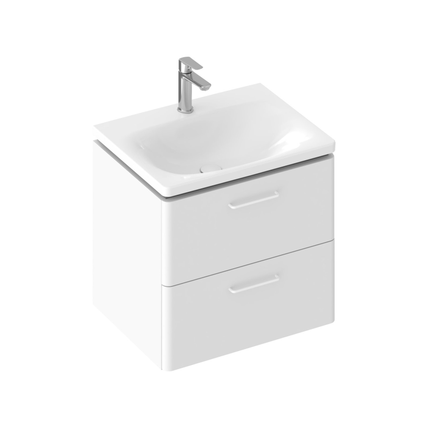 Ravak XJX01250000 - Вбудований умивальник BALANCE 50x46,5 см кераміка/білий