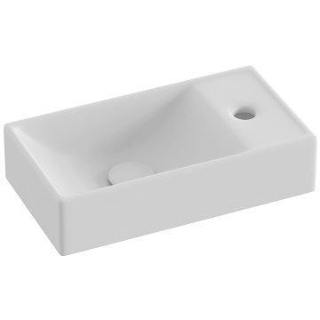 Ravak XJXP1240000 - Підвісна раковина VEDA 40,8x22,2 cm кераміка/біла
