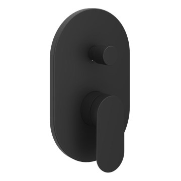 Равак Х070466 - Душовий змішувач для прихованого монтажу, чорний хром