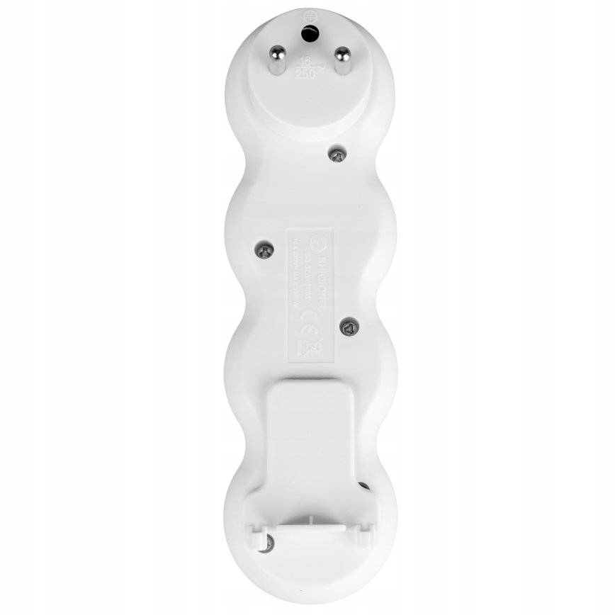 Разветвитель с выключателем на 3 розетки