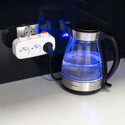 Разветвитель с выключателями, 3 розетки