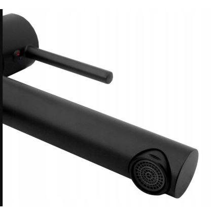 REA-B0229 - Смеситель для раковины TESS 31,5 см черный