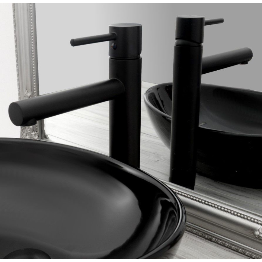 REA-B0229 - Змішувач для умивальника TESS 31,5 см чорний