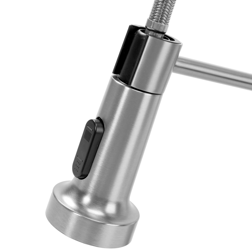 REA-B0417 - Кухонний змішувач COLIN з висувною лійкою, 42,5 см, нікель