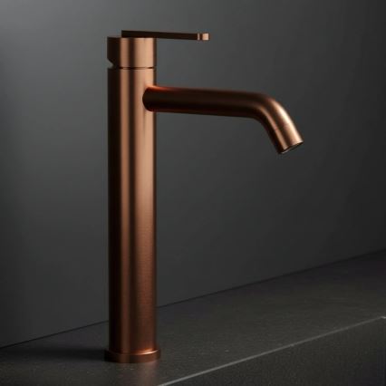 REA-B0971 - Змішувач для умивальника ONTARIO 30 см, брашована мідь