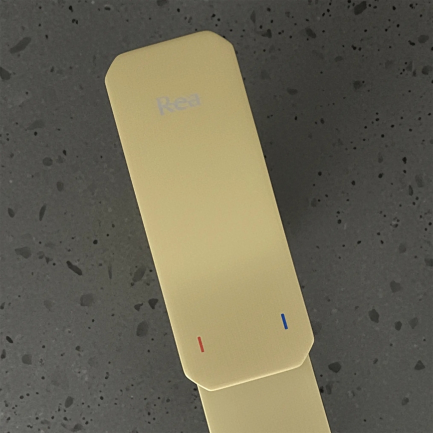 REA-B0976 - Змішувач для умивальника ARLO 17 см матове золото