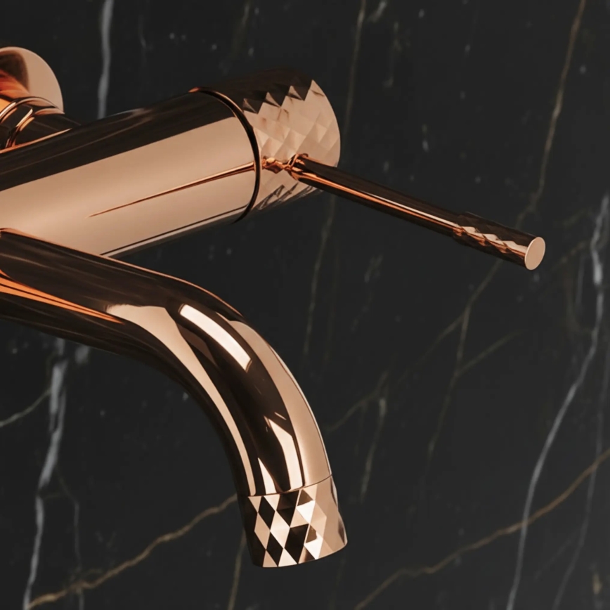 REA-B0980 - Набор для ванны LUNGO DIAMOND медь