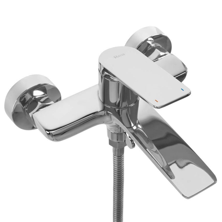 REA-B1156 - Комплект для ванны AVALON, глянцевый хром