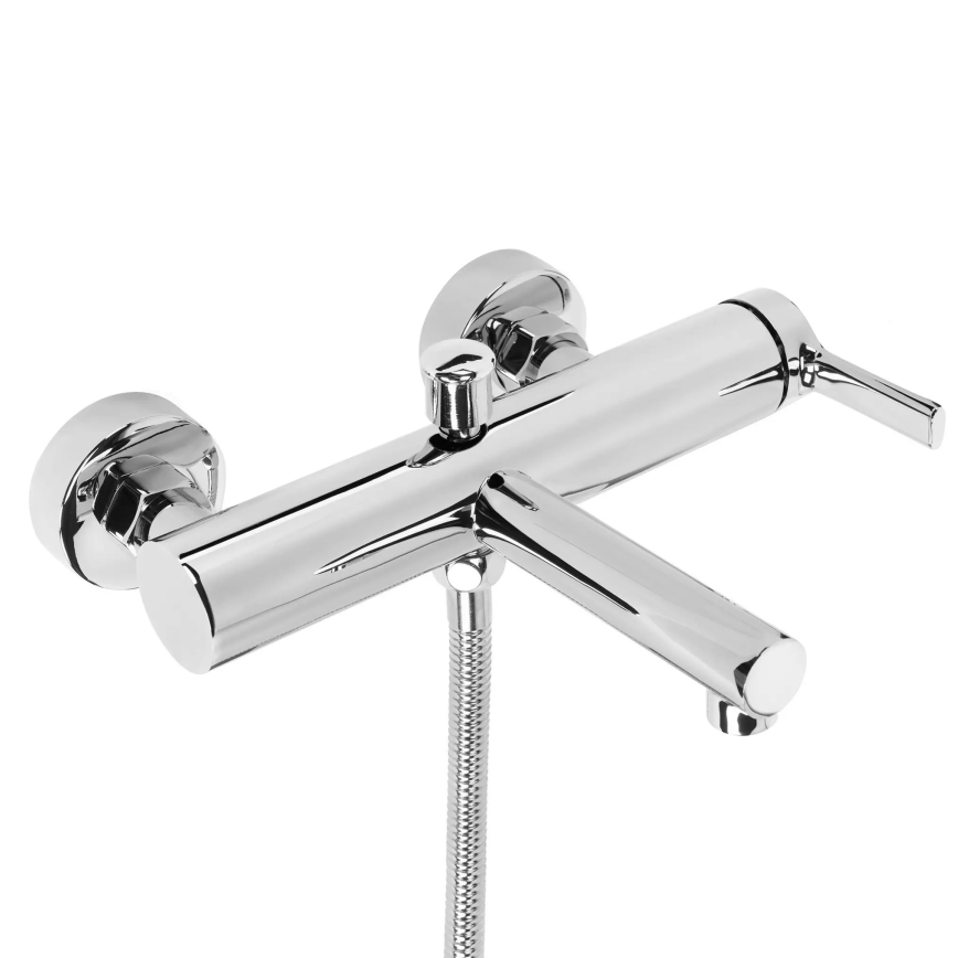 REA-B4525 - Комплект для ванны PIXEL, полированный хром