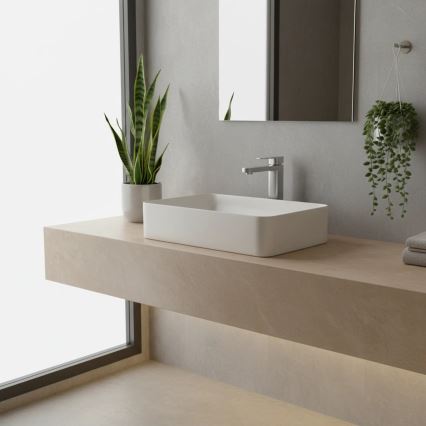 REA-B4588 - Змішувач для умивальника ARLO 30 см, нікелеве покриття