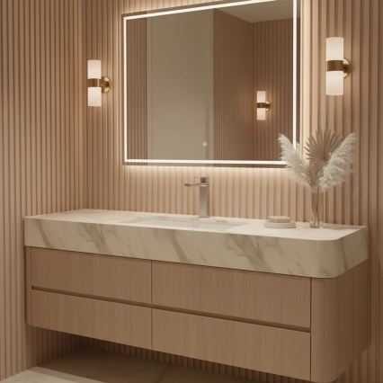 REA-B4588 - Змішувач для умивальника ARLO 30 см, нікелеве покриття