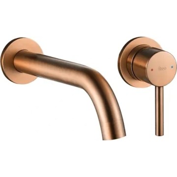 REA-B4600 - Смеситель для раковины LUNGO для скрытого монтажа, брашированная медь