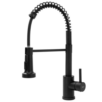 REA-B4820 - Кухонный смеситель с выдвижной лейкой COLIN, 42,5 cm, черный