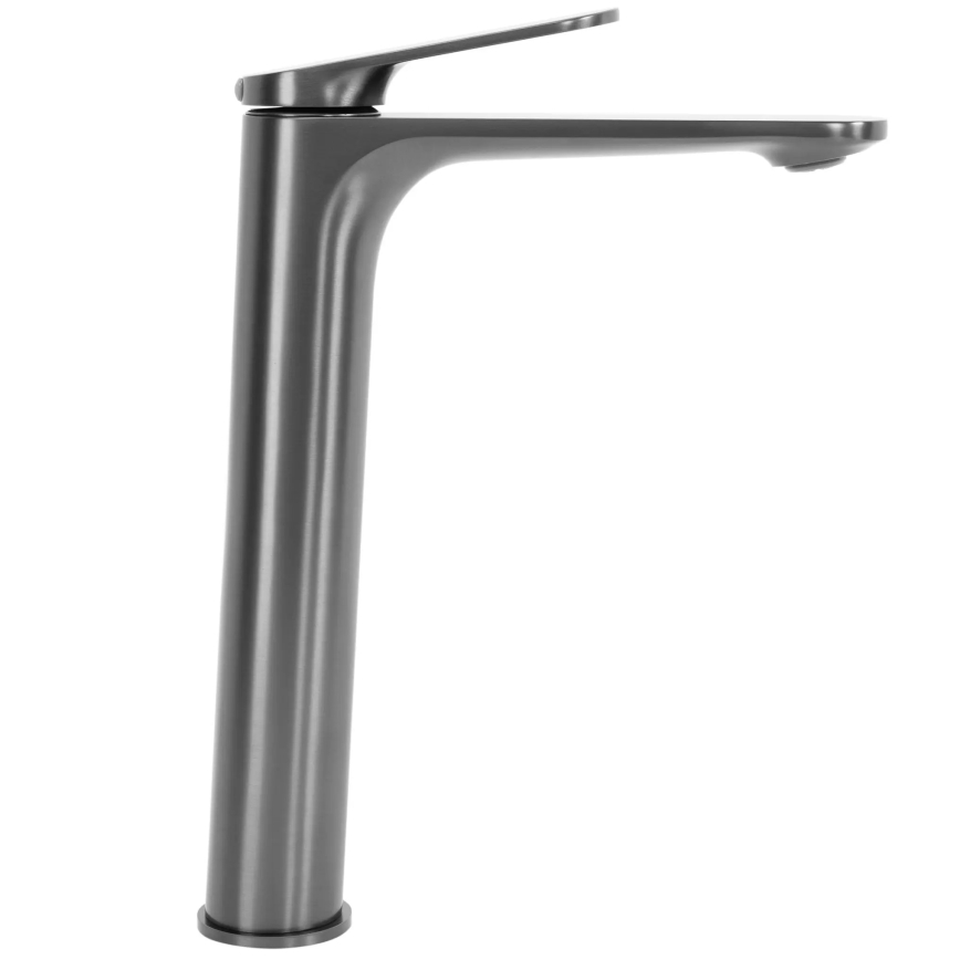 REA-B5062 - Смеситель для раковины MARCO 27,5 см, титановый
