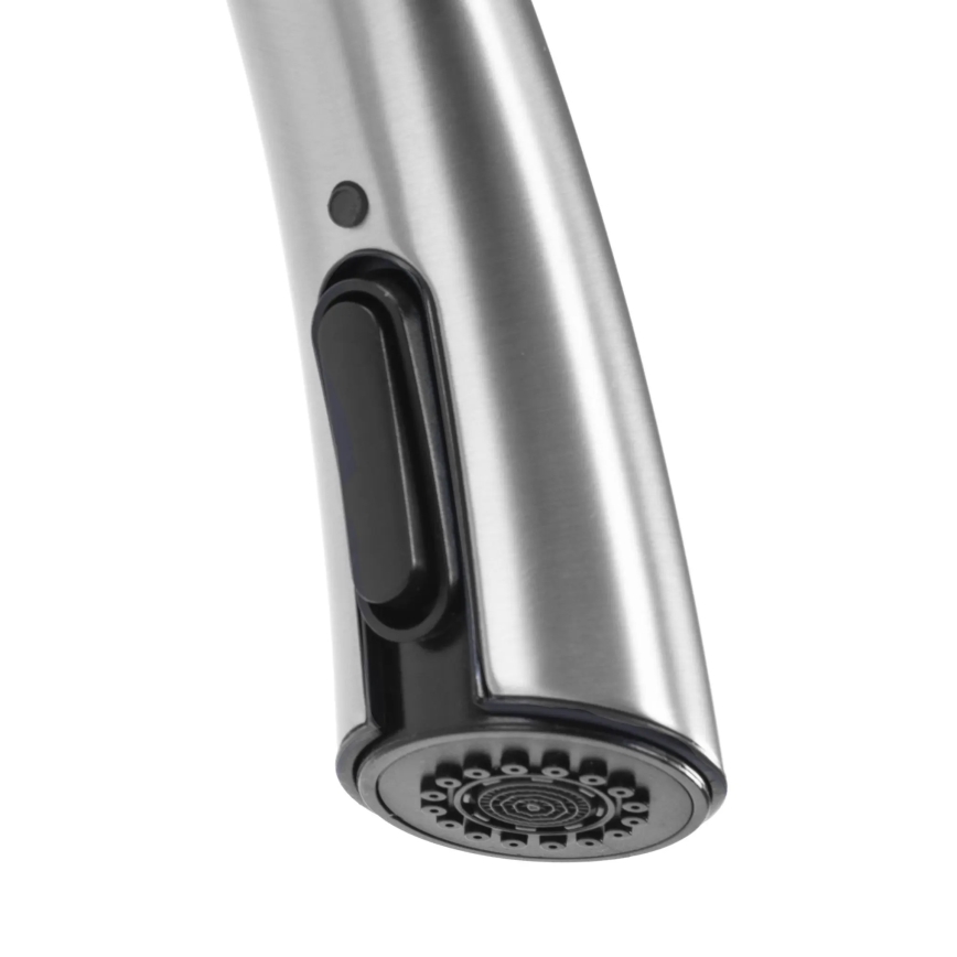 REA-B5314 - Кухонный смеситель ROSS с выдвижной лейкой, 43 см, никель