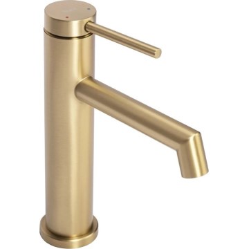 REA-B5316 - Змішувач для умивальника FOSS 20,5 cm шліфоване золото