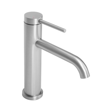 REA-B5324 - Смеситель для раковины CLIF 20,5 см, шлифованная сталь